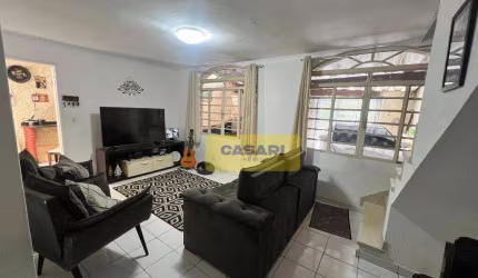 Sobrado com 3 dormitórios à venda, 161 m²  - Planalto - São Bernardo do Campo/SP
