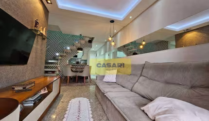 Cobertura com 3 dormitórios à venda, 170 m² - Nova Gerti - São Caetano do Sul/SP