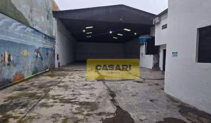 Galpão para alugar, 407 m²- Vila Valparaíso - Santo André/SP