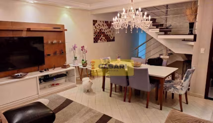 Cobertura com 3 dormitórios à venda, 170 m² - Santa Maria - Santo André/SP
