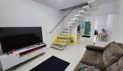 Sobrado com 2 dormitórios à venda, 92 m² - Assunção - São Bernardo do Campo/SP