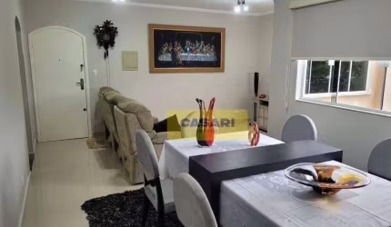 Apartamento com 3 dormitórios à venda, 105 m²- Campestre - Santo André/SP