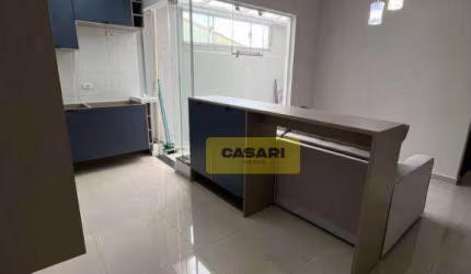 Apartamento com 2 dormitórios à venda, 56 m² - Vila Curuçá - Santo André/SP