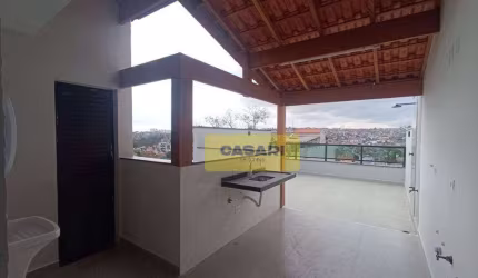 Cobertura com 2 dormitórios à venda, 120 m²- Jardim das Maravilhas - Santo André/SP