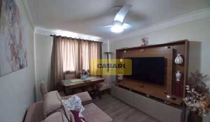 Apartamento com 2 dormitórios para alugar, 56 m² - Jardim Irajá - São Bernardo do Campo/SP