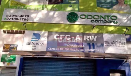 Sala para alugar, 46 m² - Piraporinha - Diadema/SP