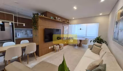 Apartamento com 2 dormitórios à venda, 82 m²- Campestre - Santo André/SP