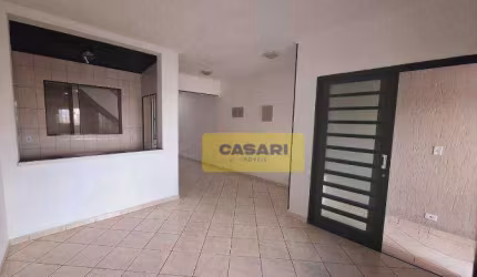 Sobrado com 3 dormitórios, 125 m² - venda ou aluguel- Jardim Teles de Menezes - Santo André/SP
