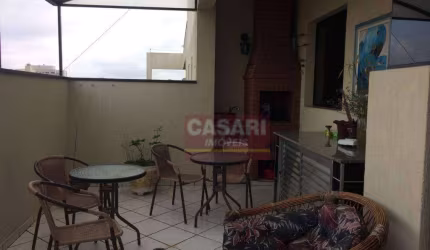 Cobertura com 4 dormitórios à venda, 140m² - Rudge Ramos - São Bernardo do Campo / SP