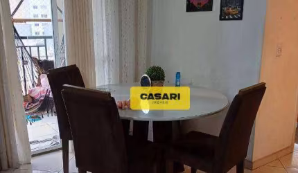 Apartamento com 2 dormitórios à venda, 67 m² - Vila Valparaíso - Santo André/SP