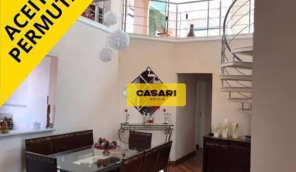 Cobertura com 4 dormitórios à venda, 399 m²- Santa Terezinha - São Bernardo do Campo/SP