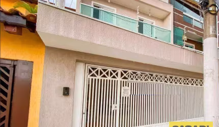 Sobrado com 4 dormitórios à venda, 340 m² - Vila Scarpelli - Santo André/SP