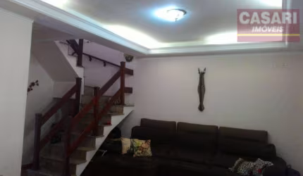 Sobrado com 2 dormitórios, 273 m² - venda por R$ 1.800.000,00 ou aluguel por R$ 10.614,90/mês - Campestre - Santo André/SP