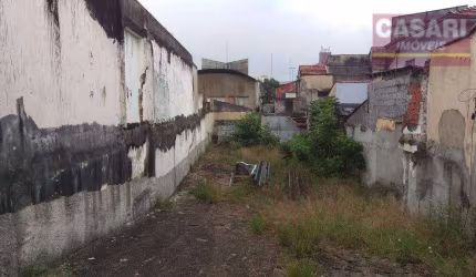 Terreno à venda, 286 m² por R$ 750.000,00 - Centro - Santo André/SP