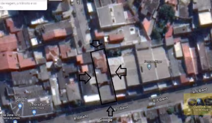 Terreno à venda, 300 m² por R$ 549.900,00 - Vila Luzita - Santo André/SP