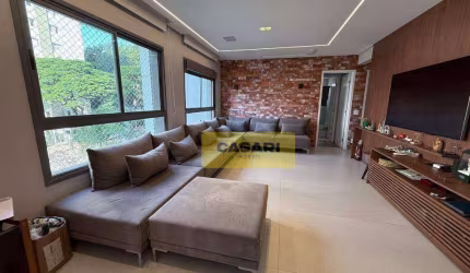 Apartamento com 3 dormitórios à venda, 153 m²  - Jardim - Santo André/SP