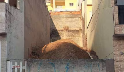 Terreno à venda, 125 m² por R$ 250.000,00 - Jardim Marek - Santo André/SP