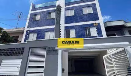 Cobertura com 2 dormitórios à venda, 88 m² por R$ 395.000,00 - Vila Scarpelli - Santo André/SP