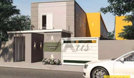 Sobrado com 2 dormitórios à venda, 58 m²  - Vila Príncipe de Gales - Santo André/SP