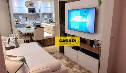 Apartamento com 2 dormitórios à venda, 54 m² - Vila Euclides - São Bernardo do Campo/SP