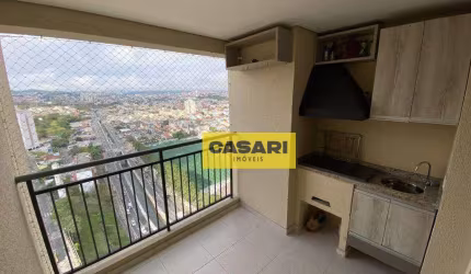 Apartamento com 3 dormitórios à venda, 90 m² - Vila Pires - Santo André/SP