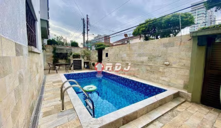 Sobrado com 3 dormitórios à venda, 200 m² por R$ 1.268.000,00 - Embaré - Santos/SP
