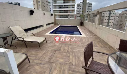 Cobertura com 3 dormitórios à venda, 343 m² por R$ 3.170.000,00 - Embaré - Santos/SP