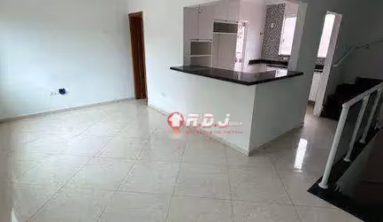 Village com 3 dormitórios à venda, 120 m² por R$ 744.000,00 - Embaré - Santos/SP
