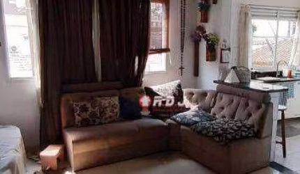 Village com 2 dormitórios à venda por R$ 475.000,00 - Macuco - Santos/SP