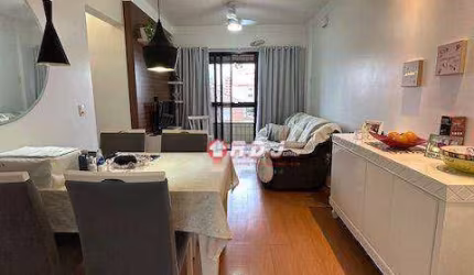 Apartamento com 2 dormitórios à venda, 90 m² por R$ 548.000,00 - Embaré - Santos/SP