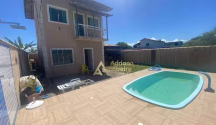 Casa com 3 dormitórios à venda, 90 m² por R$ 240.000,00 - Unamar - Cabo Frio/RJ