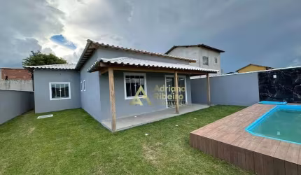 Casa com 3 dormitórios à venda, 97 m² por R$ 350.000,00 - Unamar (Tamoios) - Cabo Frio/RJ