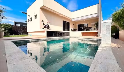 Alphavile II casa térrea com 3 suites, espaço gourmet e piscina - avalia troca