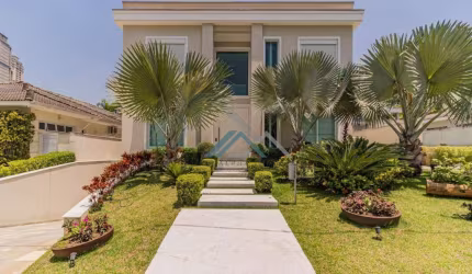 Casa MOBILIADA com 4 suítes, 561 m² - venda por R$ 6.890.000 ou aluguel por R$ 35.000/mês - 18 do Forte - Santana de Parnaíba/SP