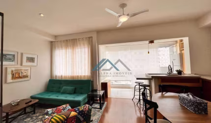 Apartamento mobiliado com 1 suíte, 50 m² - venda por R$ 635.000 ou aluguel por R$ 6.660/mês - Cond. Acqua Park Resort - Barueri/SP