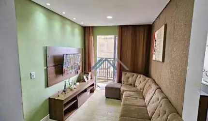 Apartamento com 2 dormitórios à venda, 54 m² por R$ 260.000 - Residencial Gran Vistas - Gleba B - Santana de Parnaíba/SP