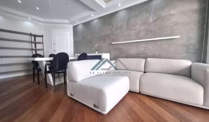 Apartamento Mobiliado com 2 dormitórios, sendo 1 suíte para alugar, 98 m² por R$ 7.555/mês - Edifício Classic - Barueri/SP
