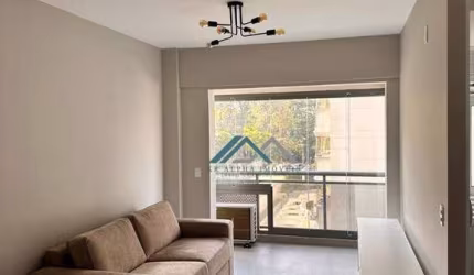 Lindo Apartamento Mobiliado com 1 suíte para alugar, 52 m² por R$ 5.600/mês - Edifício Wi-House - Barueri/SP