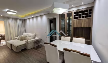 Lindo Apartamento Semimobiliado com 2 suítes para alugar, 80 m² por R$ 7.185/mês - Resort Bethaville - Barueri/SP