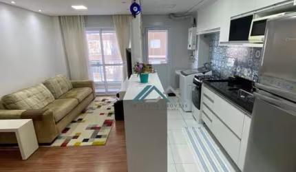 Apartamento Decorado e Mobiliado com 2 dormitórios, sendo 1 suíte à venda, 62 m² por R$ 680.000 - Double - Barueri/SP