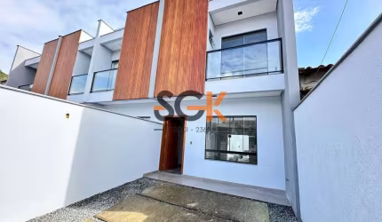 Última Unidade! Sobrado Geminado com 113m² - Acabamento Alto Padrão no Bairro Guanabara