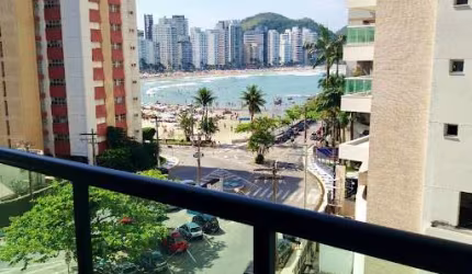 Residencial Ilha de Ibiza Apartamento com 3 dormitórios à venda, 110 m² por R$ 950.000 - Praia das Asturias Frente Mar - Guarujá/SP