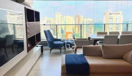 Apartamento decorado no Brooklin