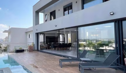 Casa à venda em Campinas, Loteamento Mont Blanc Residence, com 5 suítes, com 548 m²