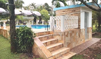 Chácara à venda em Campinas, Chácara de Recreio Santa Fé, com 3 quartos, com 2000 m²