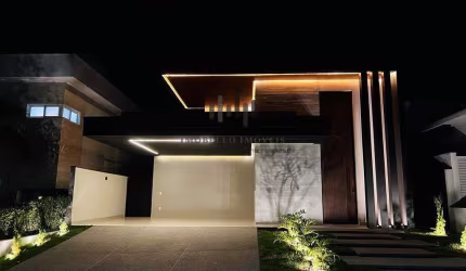 Casa à venda em Paulínia, Condominio Terras do Cancioneiro Betel, com 4 quartos, com 236 m²