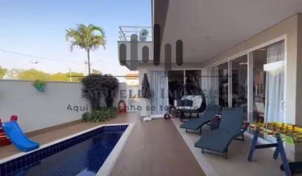 Casa à venda em Paulínia, Parque Brasil 500, com 3 suítes, com 274 m², RESERVA REAL - Paulínia