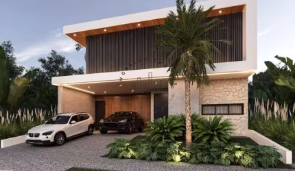 Casa à venda em Paulínia, Parque Brasil 500, com 4 suítes, com 366.05 m²