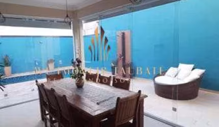 Encante-se com este incrível sobrado de 3 suítes e piscina em condomínio!