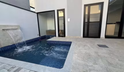 Casa no Condomínio Ouroville com 3 suítes, com 202m² de área construída, à venda em Taubaté, no Quiririm!